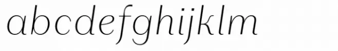 Layfort Extra Light Italic