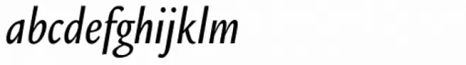 Legacy Sans Condensed Medium Italic