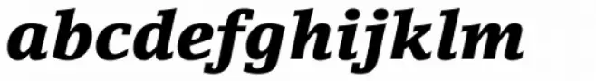 LinoLetter Black Italic