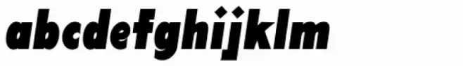 Lucifer Sans Compressed Black Italic