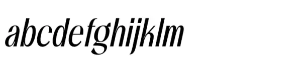 Mansel Light Condensed Italic