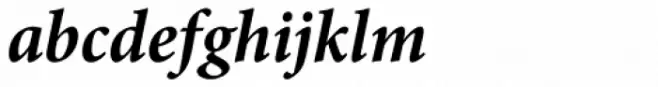 Minion Pro Cond Bold Italic