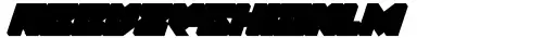 MMC Insignia Block 1 Bold Oblique