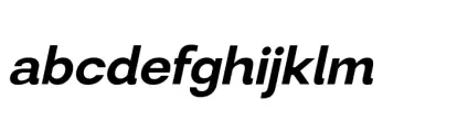 Modern Sans Semi Bold Oblique