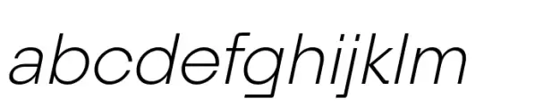 Monolight Light italic