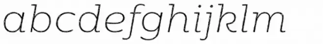 Moreno Rust XThin Italic