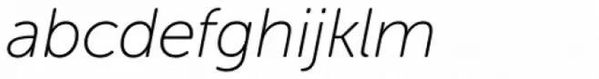 Museo Sans Rounded 100 Italic