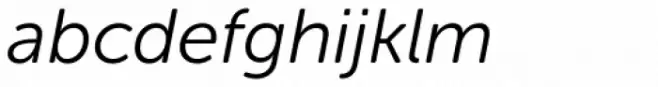 Museo Sans Rounded 300 Italic