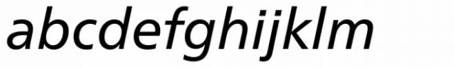 Neue Frutiger Cyrillic Italic