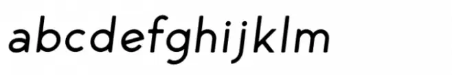 Neue George Rounded Italic