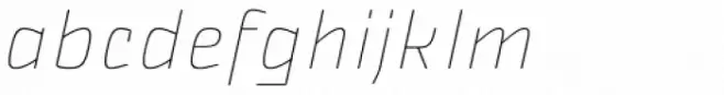 Nikaia Thin Italic
