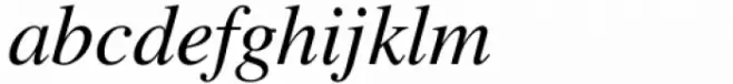 Nimbus Roman No. 9 L Regular Italic