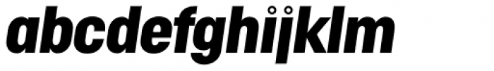 Normatica Display Black Italic