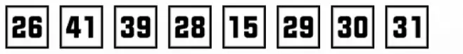 Numbers Style Two-Square Positive
