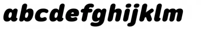 Opun Loop Black Italic