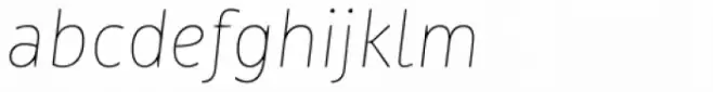 Ovink Thin Italic