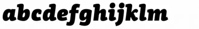 PF Centro Slab Press UBlack Italic