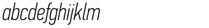 PF DIN Text Comp Pro Thin Italic