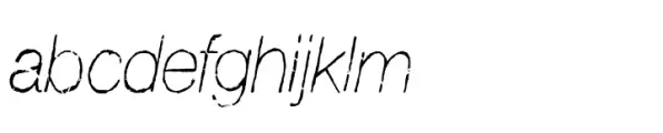 Pokrak Nowy Thin Italic