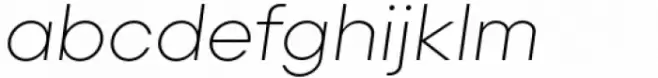 Primeform Pro Extra Light Italic
