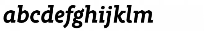 Rahere Slab Bold Italic