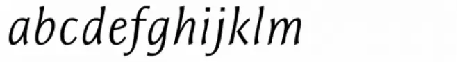 Resavska Sans Light Italic