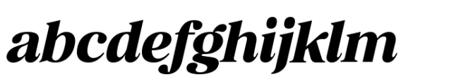 Retro Voice Extra Bold Expanded One Italic