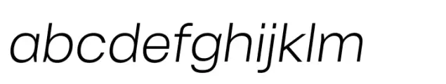 Rikkia Light Italic