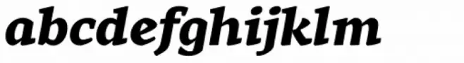 Rival Extra Bold Italic