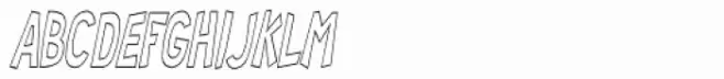 RM Random 3-D Condensed Italic