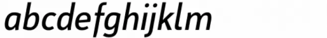 Salda xS Medium Italic