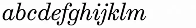 Schotis Text Book italic