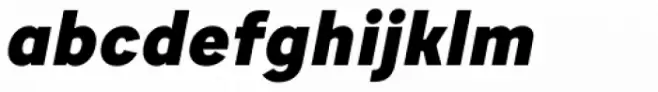 Sebino Black Italic