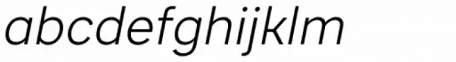 Sebino Light Italic