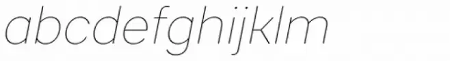 Sebino Thin Italic