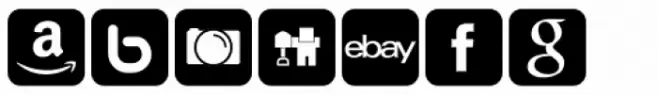 Social Networking Icons Regular