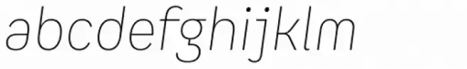 Spock Essential Alt1 Ultra Light Italic