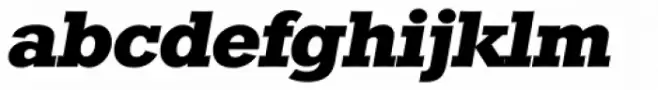 Stafford Serial ExtraBold Italic