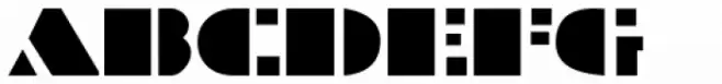 Stencil Modernistic JNL