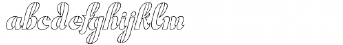 Stepford Outline Italic
