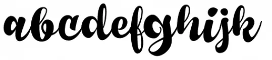 Stevia Script Black