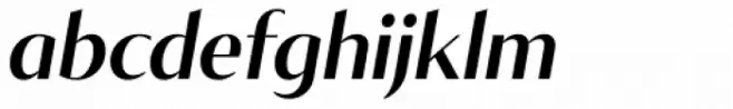 Tabac Glam G2 Semi Bold Italic