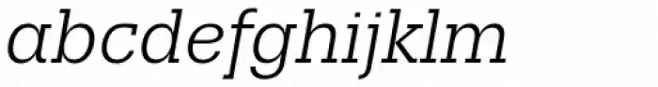 Trivia Slab Book Italic