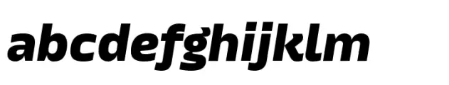 Twogether Sans Heavy Italic
