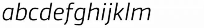 Vinkel Light Italic