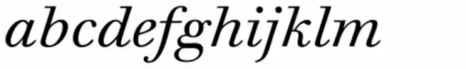 Walbaum 12 pt Light Italic