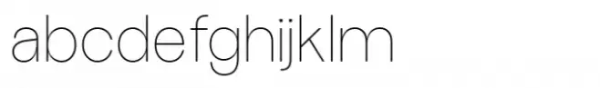 Westerland Grotesk Thin