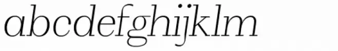WT Volkolak Serif Poster Thin Italic