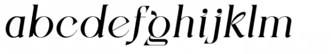 Zenoa Medium Italic