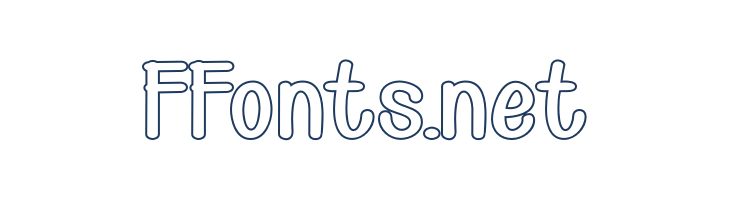 Kid Knowledges 1 outline font — Lorem ipsum body text preview